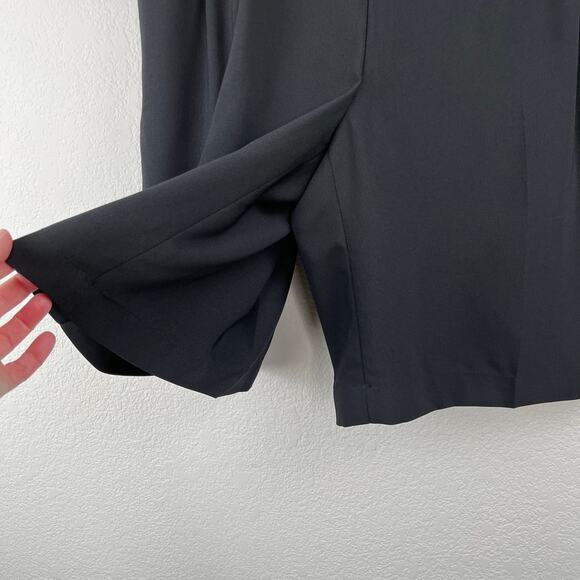 Chelsea28 Black Pleated Pull On High Rise Casual Summer Dress Shorts Small NWOT - Picture 7 of 12